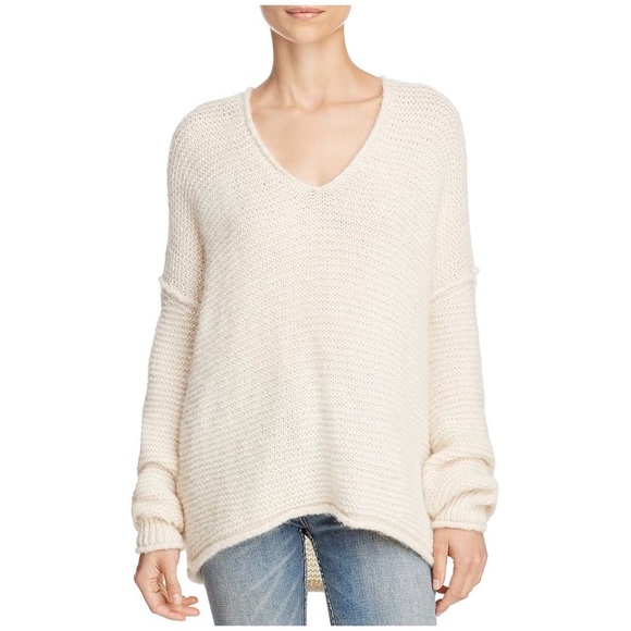 Free People Sweaters - Free People All Mine Knit Ivory Sweater